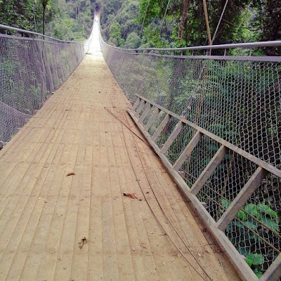 Rute Dan Lokasi Jembatan Gantung Situgunung Di Sukabumi 