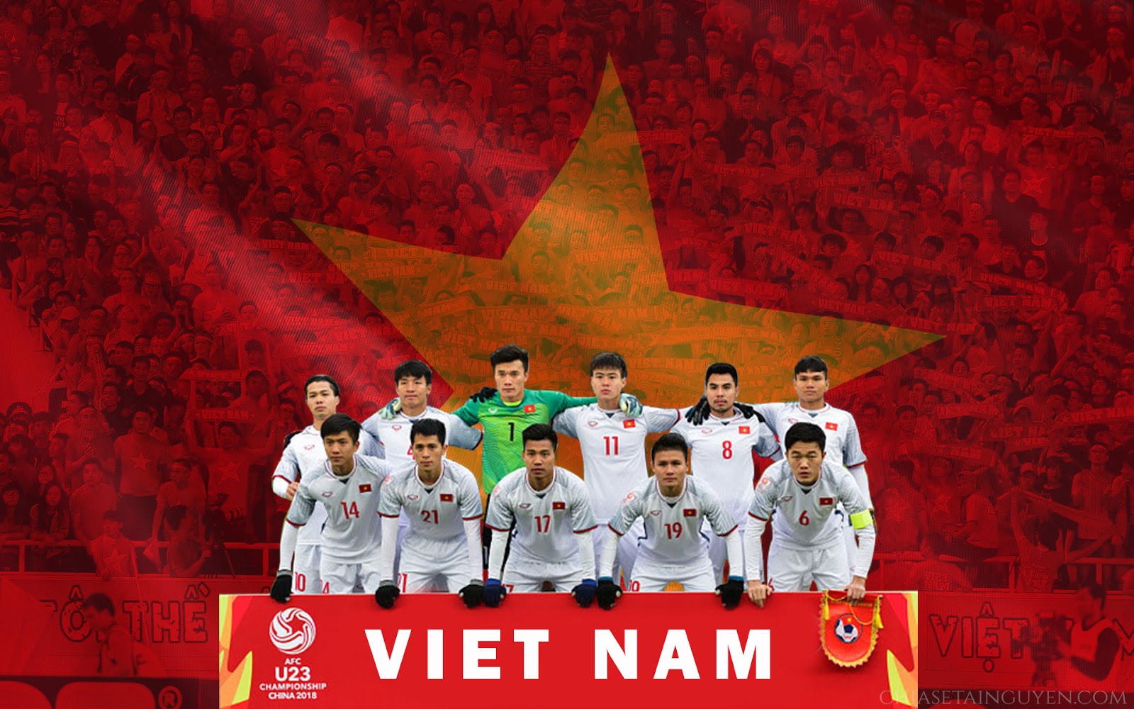 Bộ Hình Nền, Banner Cổ Vũ U23 Việt Nam - Tinh Thần Chiến Thắng