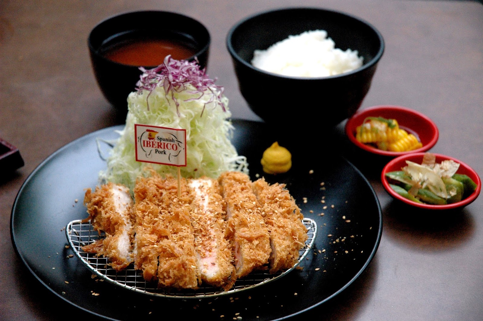 DUDE FOR FOOD Go Black at Tonkatsu by Terazawa