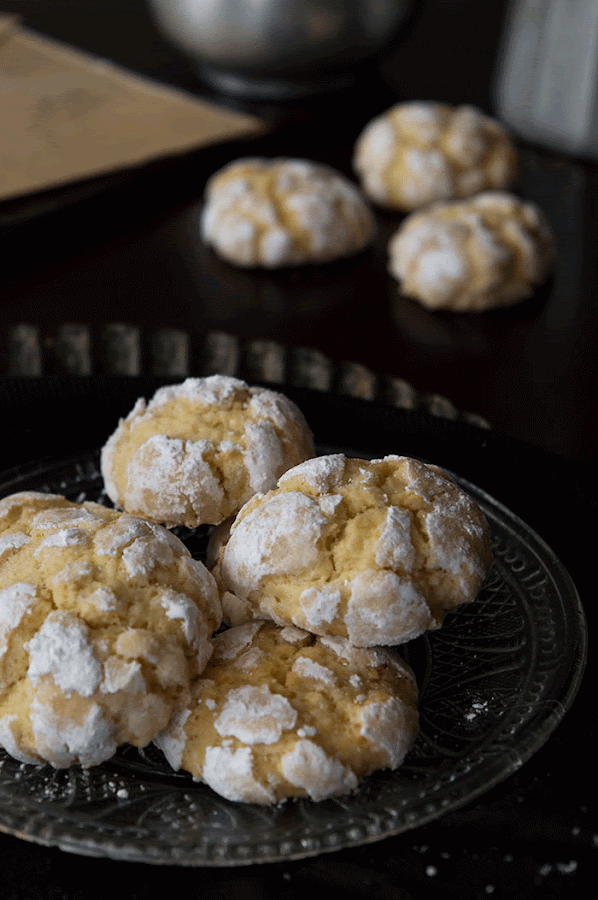 Galletas craqueladas de limón y cardamomo - TuvesyyoHago