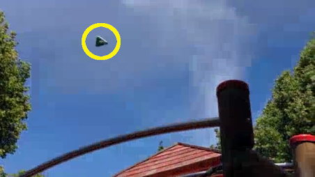 UFO filmed over Germany