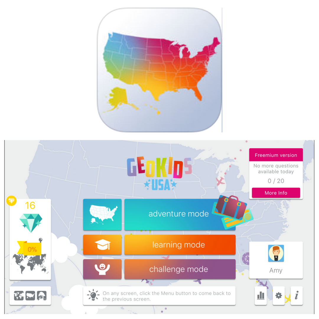 8 Outstanding Geography Apps for Elementary TeachingIdeas4U by Amy Mezni