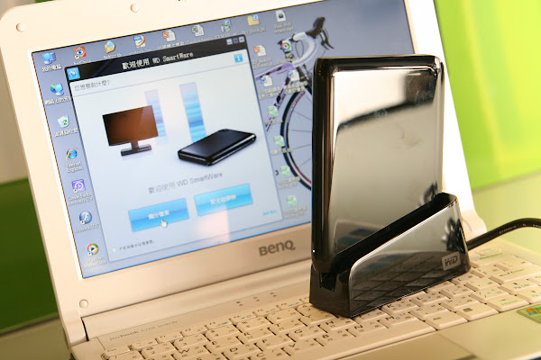 2009 年 WD 外接式硬碟新品發表會，賀大新攝影