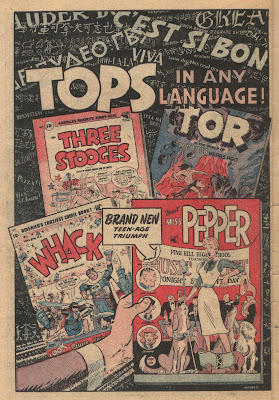 Pellucidar Offerings: High Level Comic Book Ads