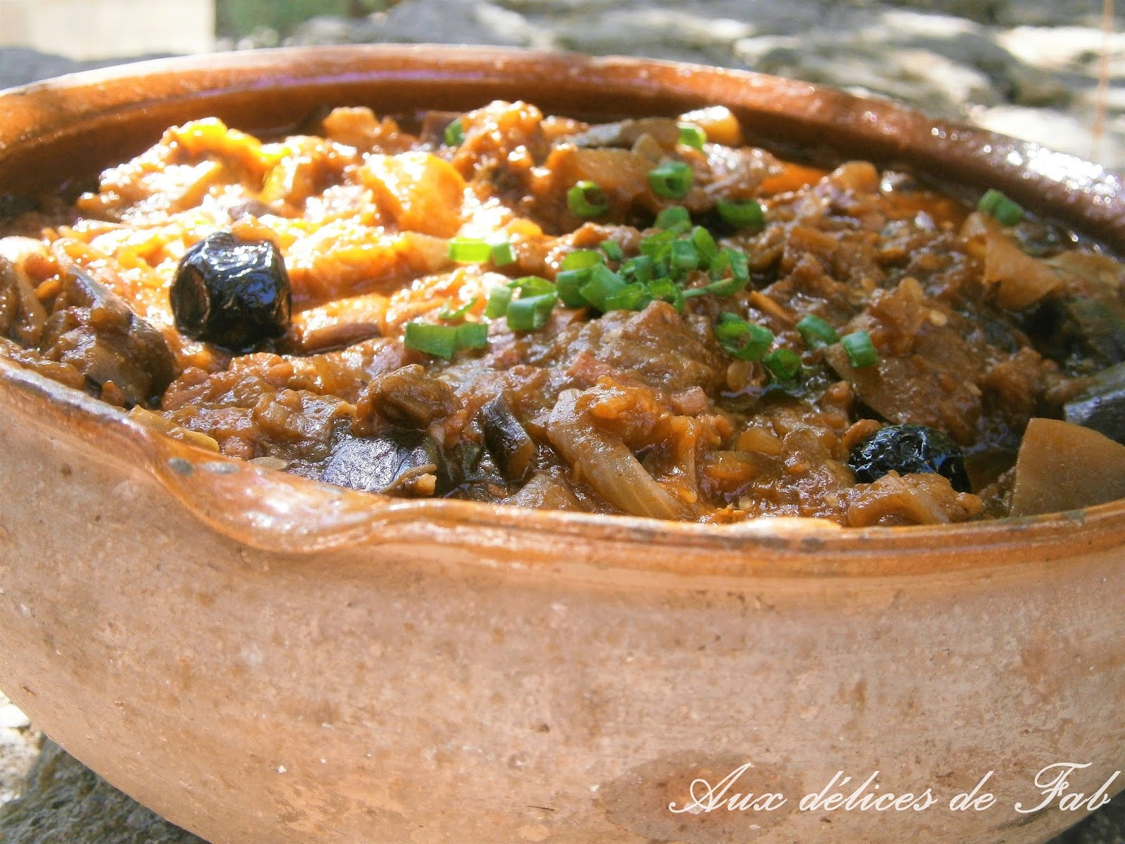 La Vraie Recette De La Bohémienne Aux délices de Fab: Bohémienne aux lardons et olives noires