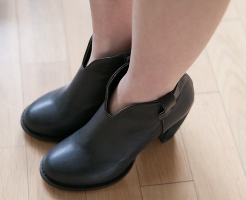 [2FB] Back-Zipped Ankle Boots | KSTYLICK - Latest Korean Fashion | K ...