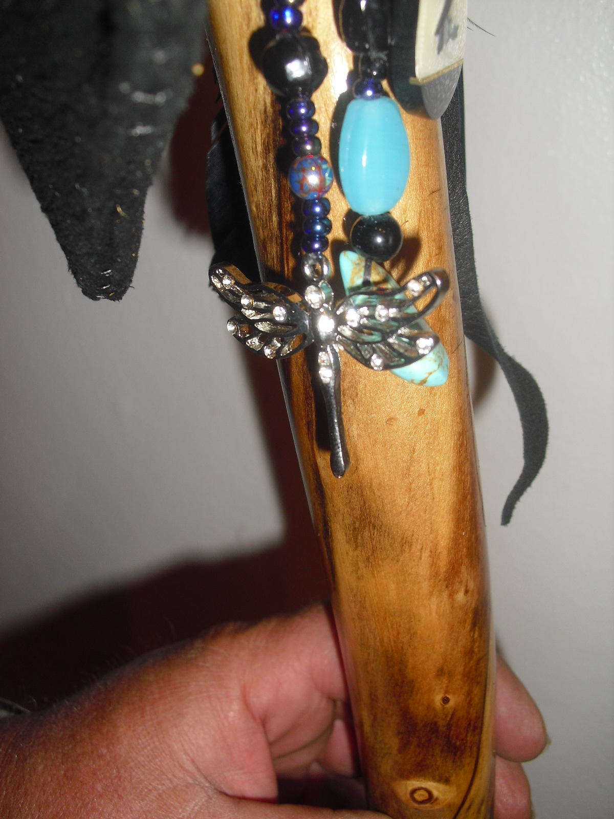 Dances with pit Bulls Making A Custom Walking Stick 114/365