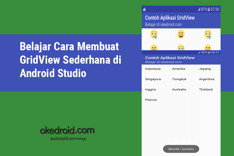 Tutorial Membuat Aplikasi Sederhana Menggunakan Android Studio | belajar cara membuat gridview sederhana di android studio Tutorial Membuat Aplikasi Sederhana Menggunakan Android Studio | belajar cara membuat gridview sederhana di android studio