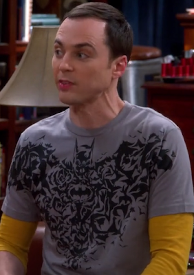 All Shirts Worn by Sheldon Cooper in The Big Bang Theory: Sheldon Coopers  Batman Bats Shirt