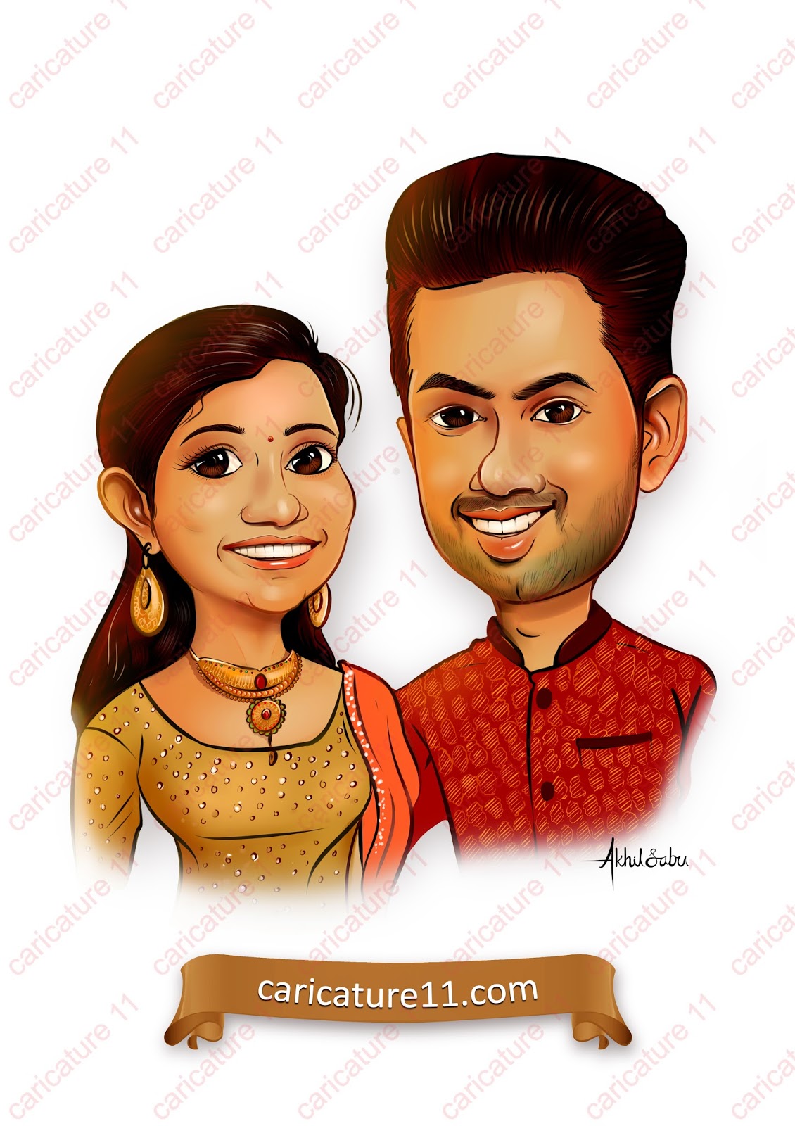 Featured image of post Personalized Caricature Gifts India : Shop online for wide range of caricatures from top brands on giftmyemotions.com.