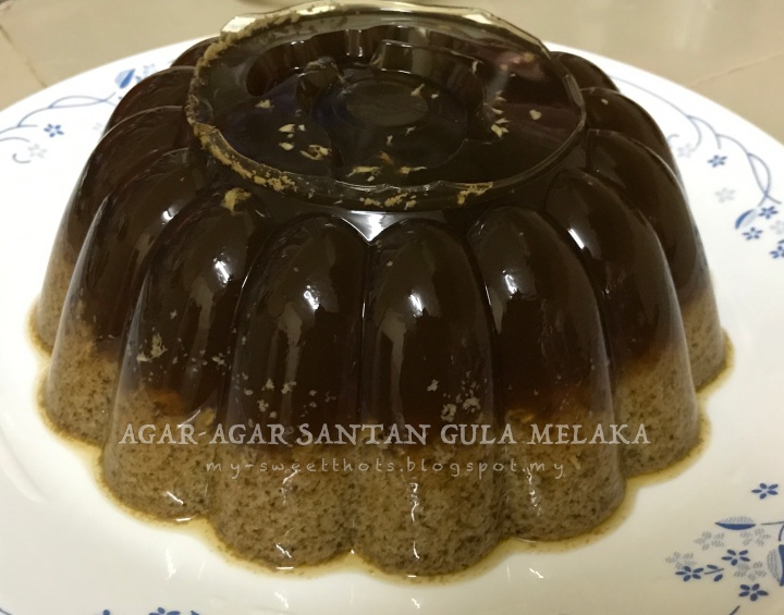 my precious moments, my thots, my world: Agar-agar Santan Gula Melaka