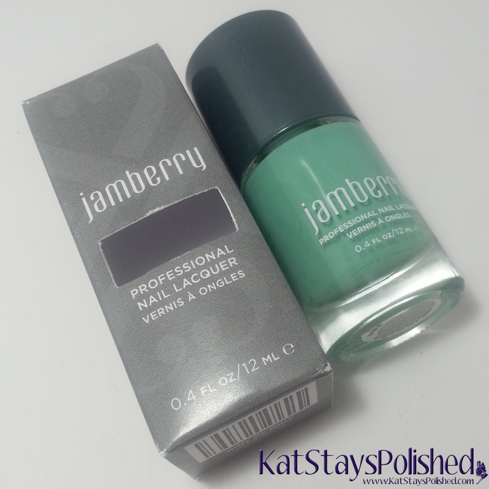 Jamberry Nail Lacquer - Hint of Mint | Kat Stays Polished