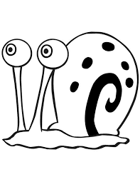 Snail coloring page 7