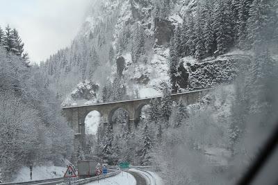 Chamonix France, Exiting Mont Blanc Tunnel
