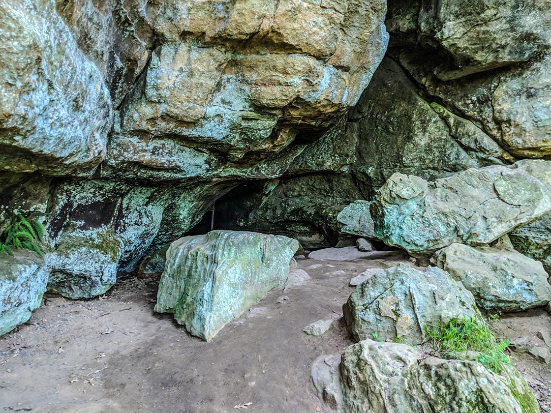 Cave Entrance at Governor Dodge State Park