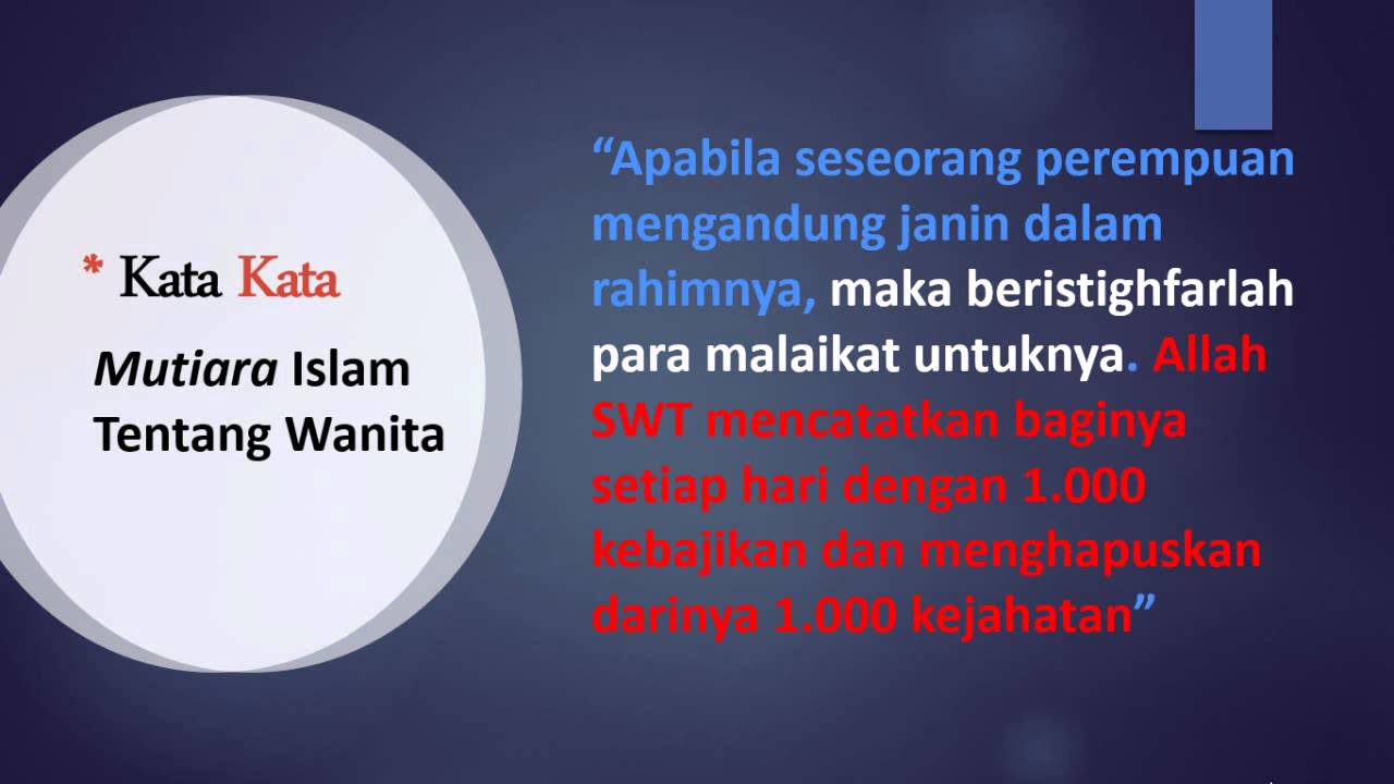 Kata Kata Bijak Muslimah Sholehah