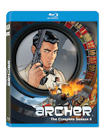 Archer Season 6 Blu-ray Cover