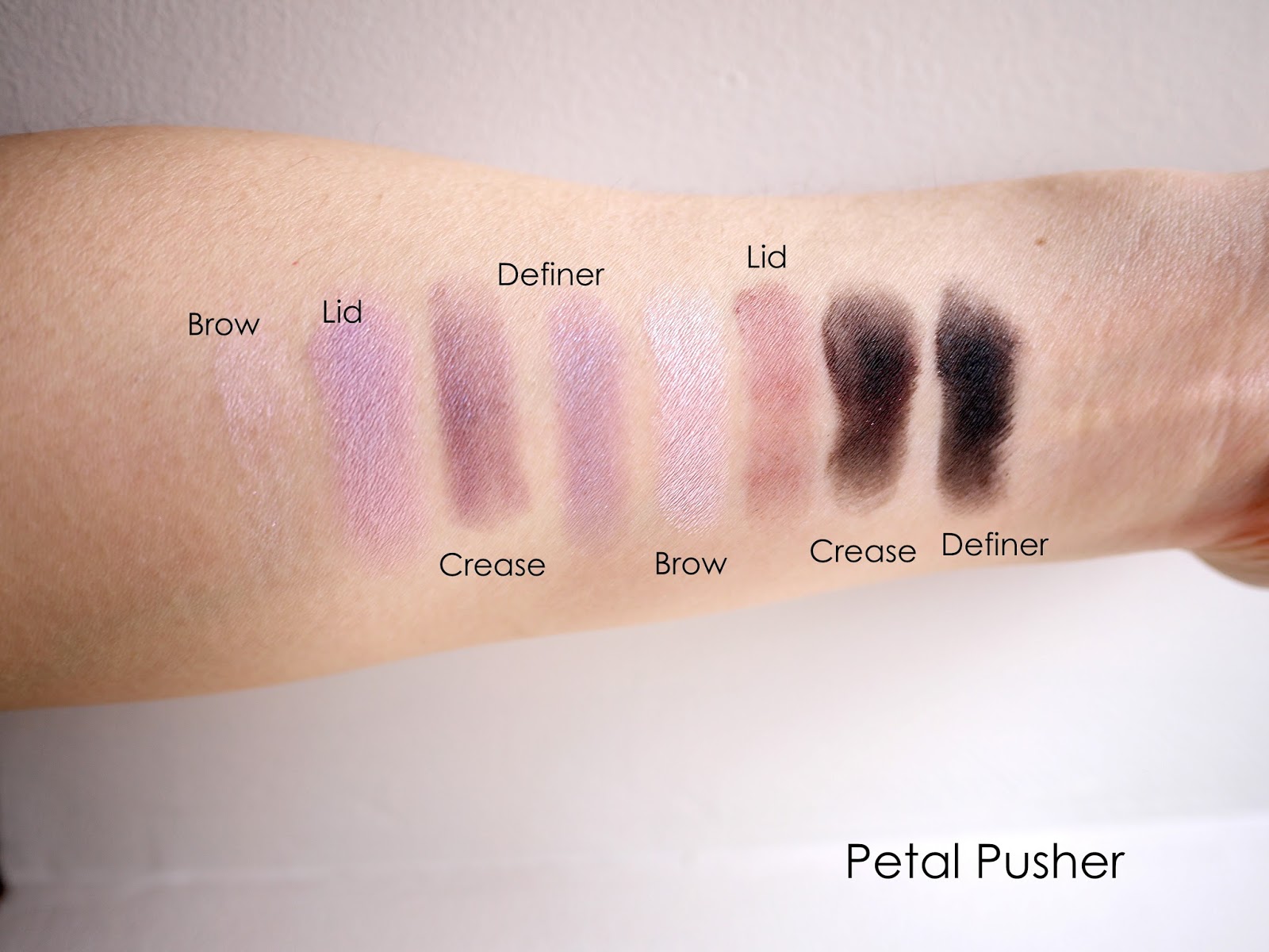 Do you need the wet n wild color icon shadow 8 palette petal pusher swatches and review