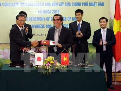 Nhật Bản sẽ cấp 11 tỷ yên vốn ODA cho Việt Nam trong tài khóa 2016