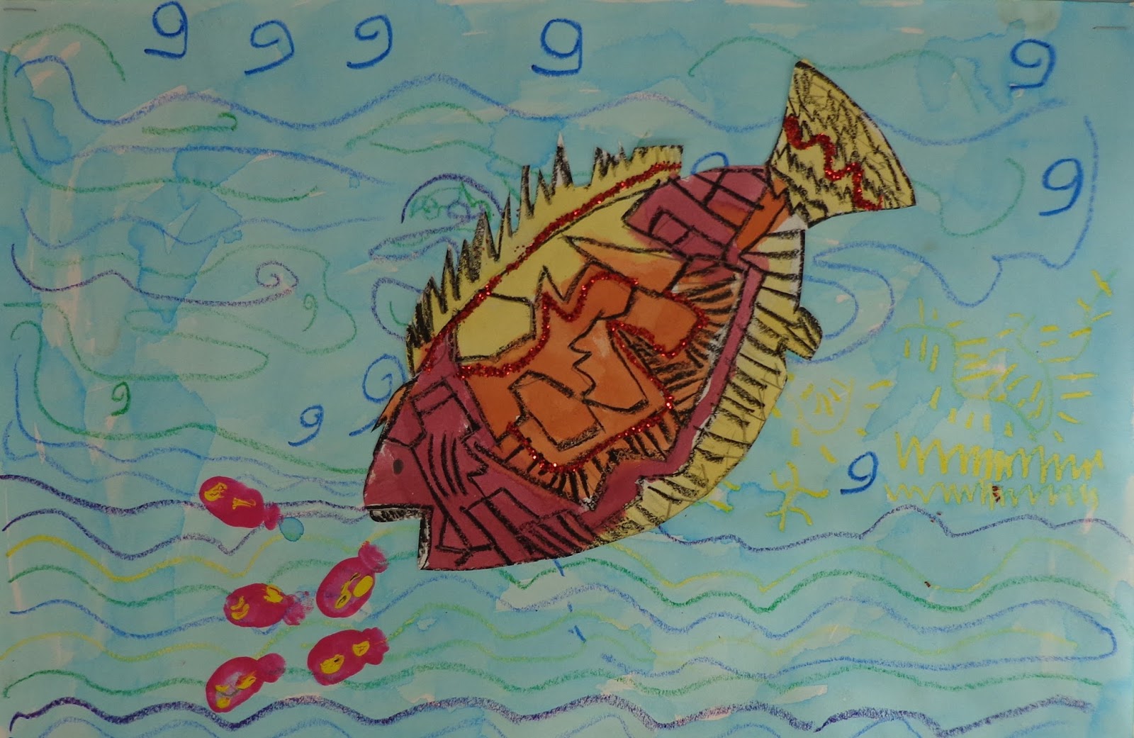 The Art Factory Glitter Fish