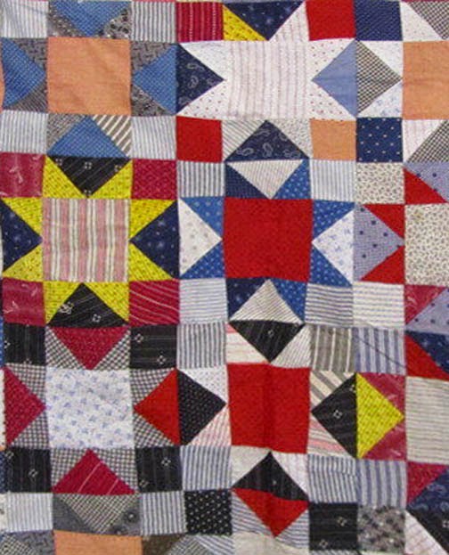 Civil War Quilts: Stars in a Time Warp 9: Chrome Yellow