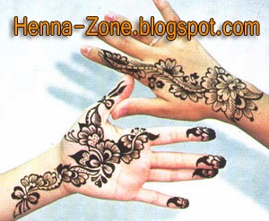 النوع الأمامي قش نمو  Henna-Zone: 25 صورة رسم حناء ناعم في غاية الروعة