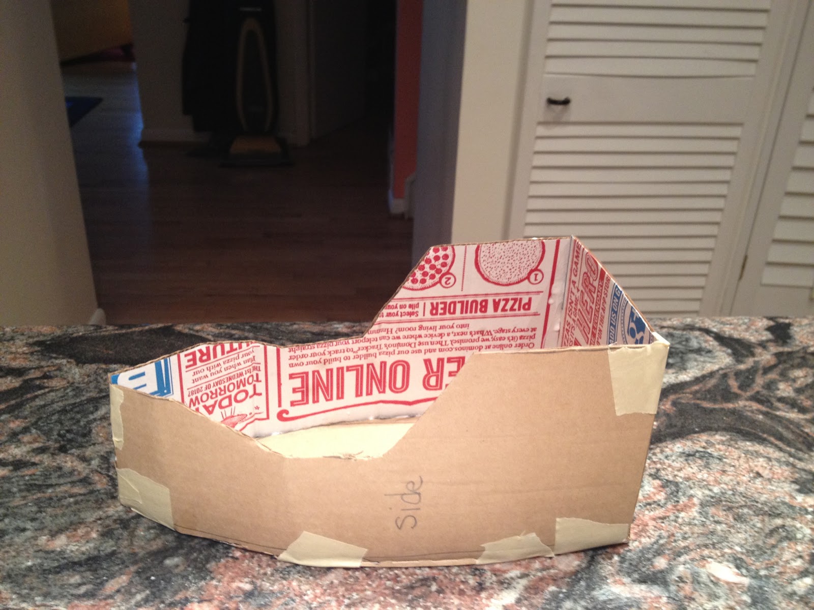 Winter getaways Outside the Box: Cardboard Pirate Ship