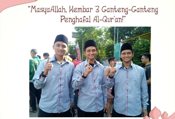 Masya Allah!! 3 Laki-Laki Kembar Berwajah Tampan Ini Semuanya Penghafal Al-Qur'an Masya Allah!! 3 Laki-Laki Kembar Berwajah Tampan Ini Semuanya Penghafal Al-Qur'an