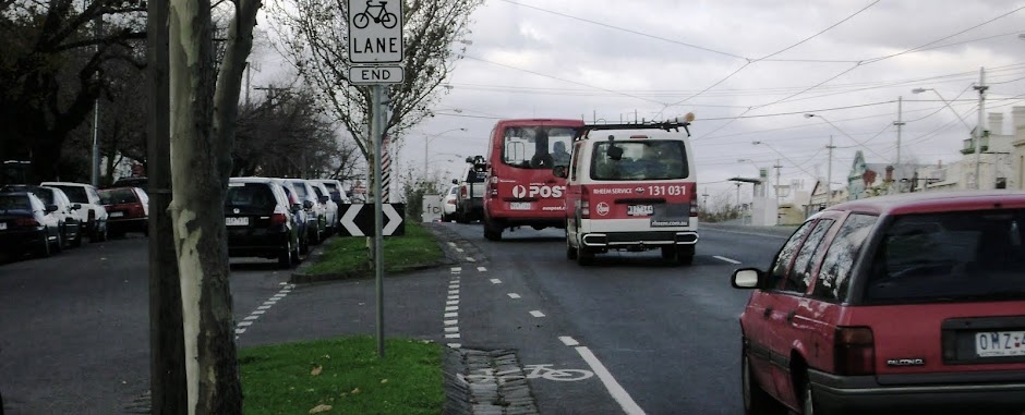 <b>Crap cycle lanes of Melbourne</b>