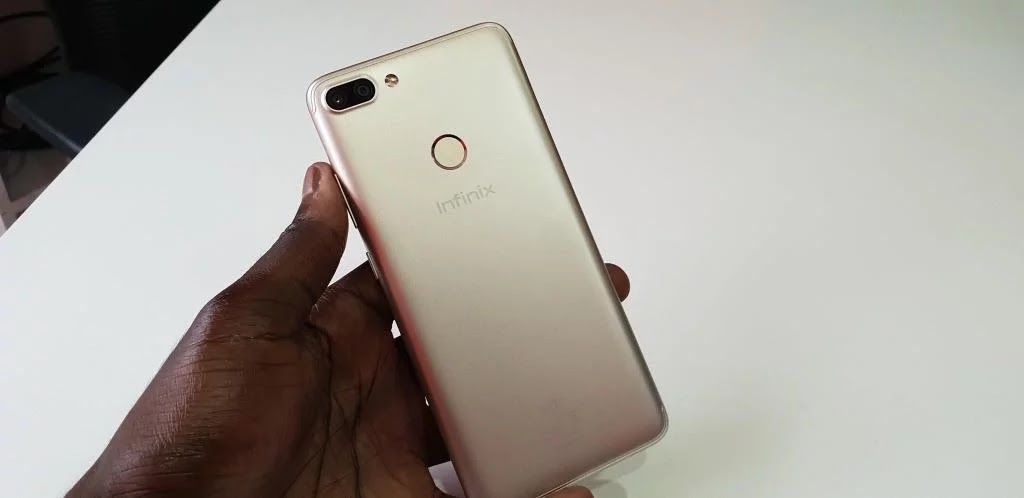 Infinix Hot 6 Pro Plastic Gold Body