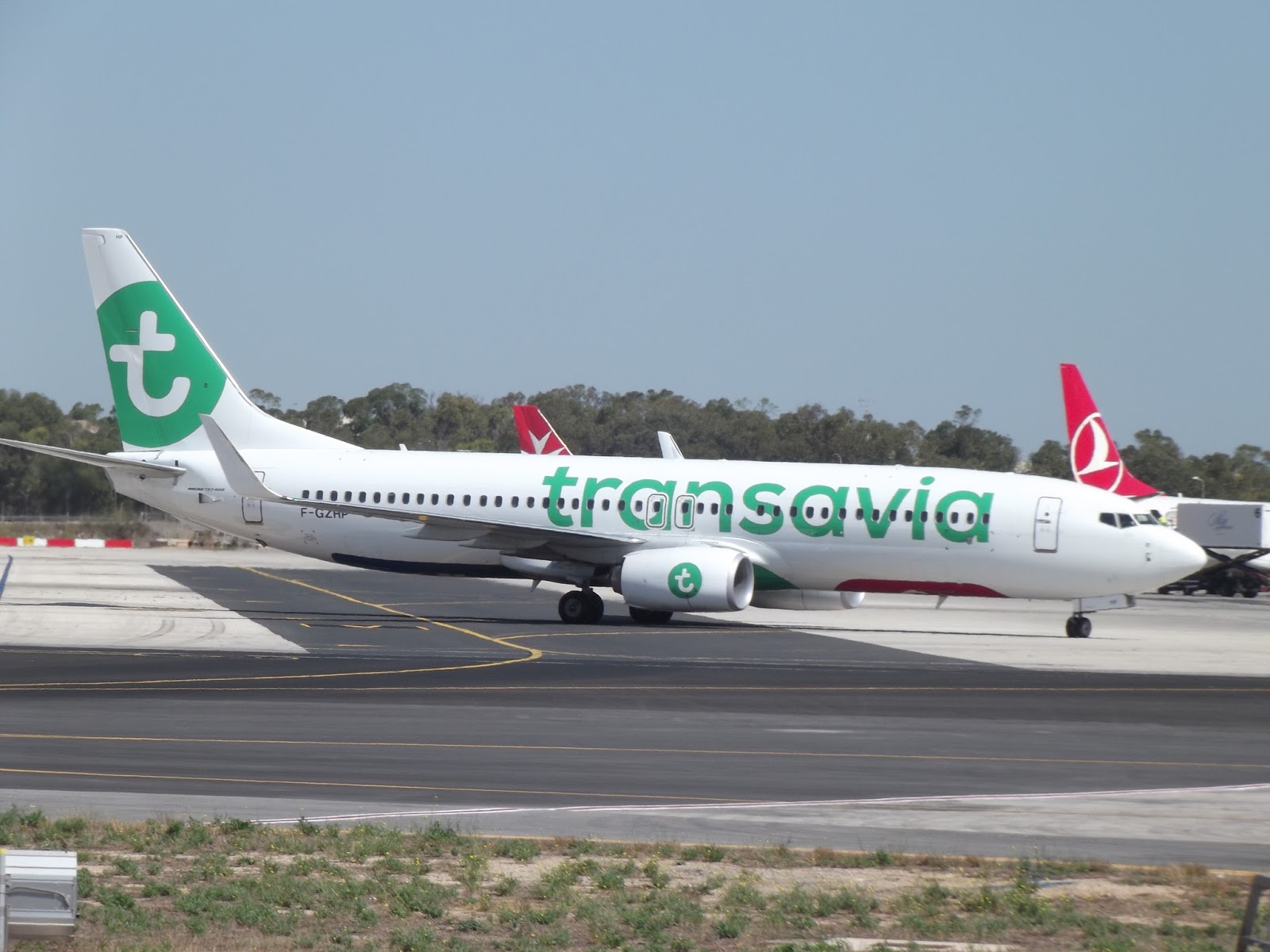 Aircraft Aviation in Europe Transavia new livery
