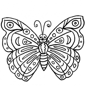 Coloring Pages of Butterflies | [#] Fresh Coloring Pages