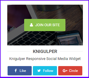 blogger social media widget icon set