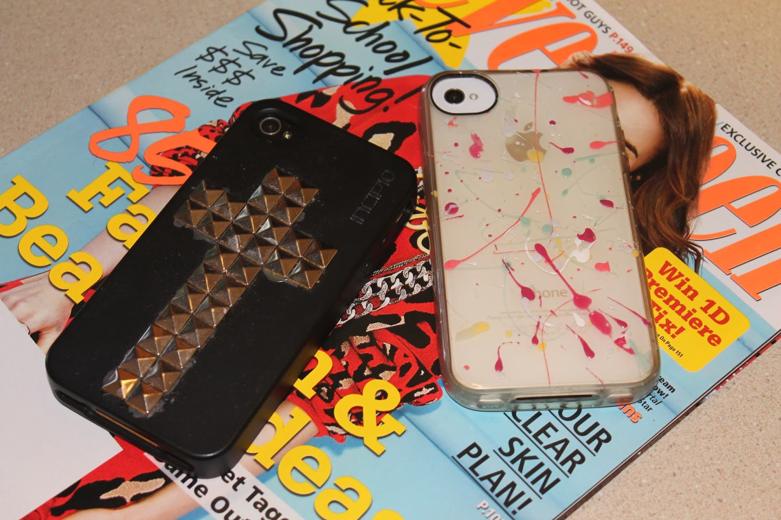 SimplyRanda How to jazz up plain phone cases