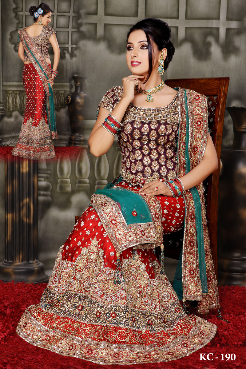 Beautiful Indian Bridal Dresses | Ladies Mails