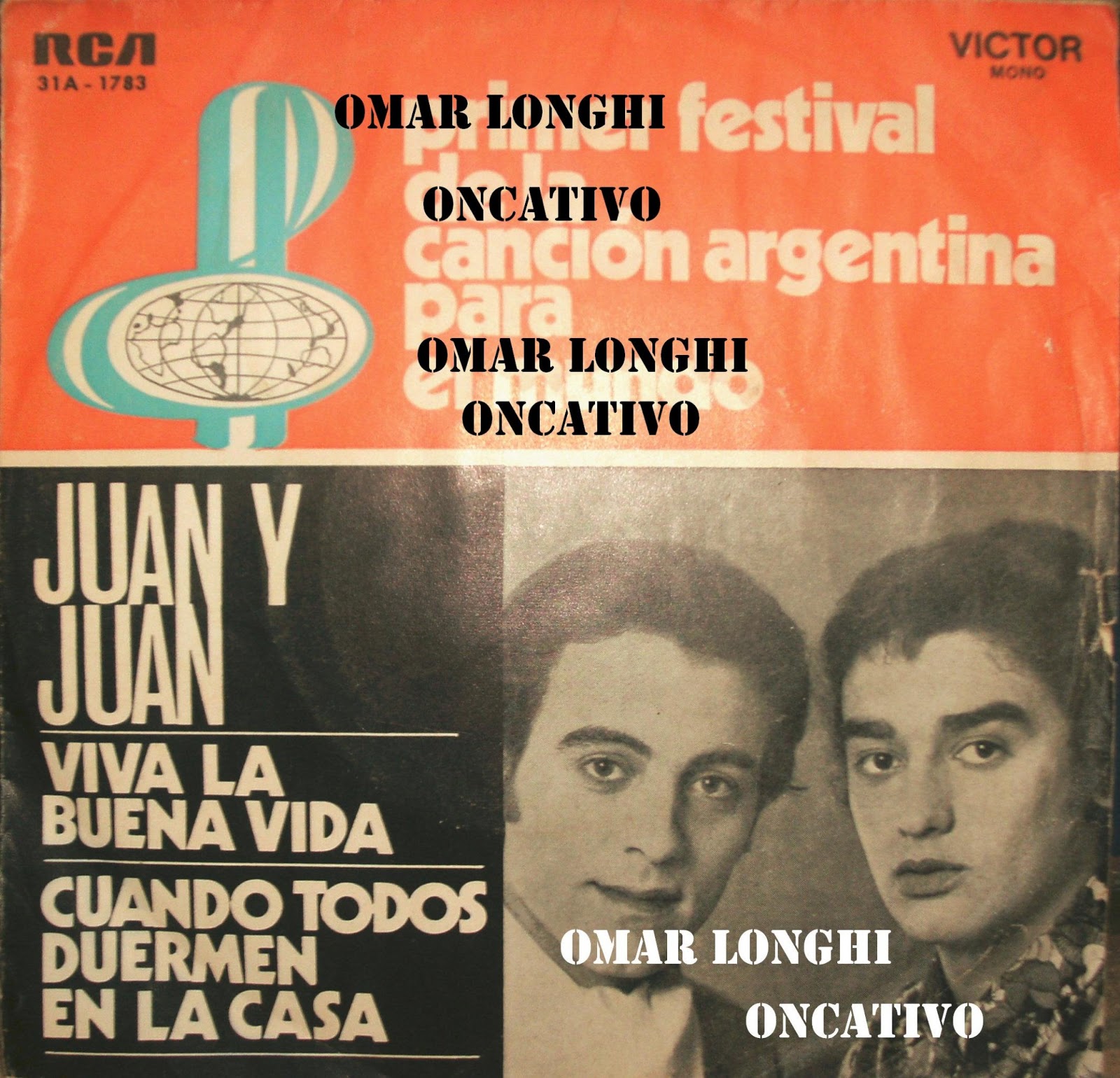 JUAN Y JUAN PRIMER FESTIVAL DE LA CANCION ARGENTINA PARA EL MUNDO