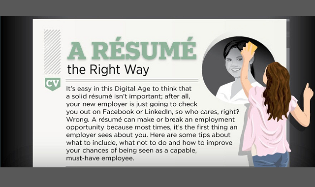 Image: A Resume the Right Way