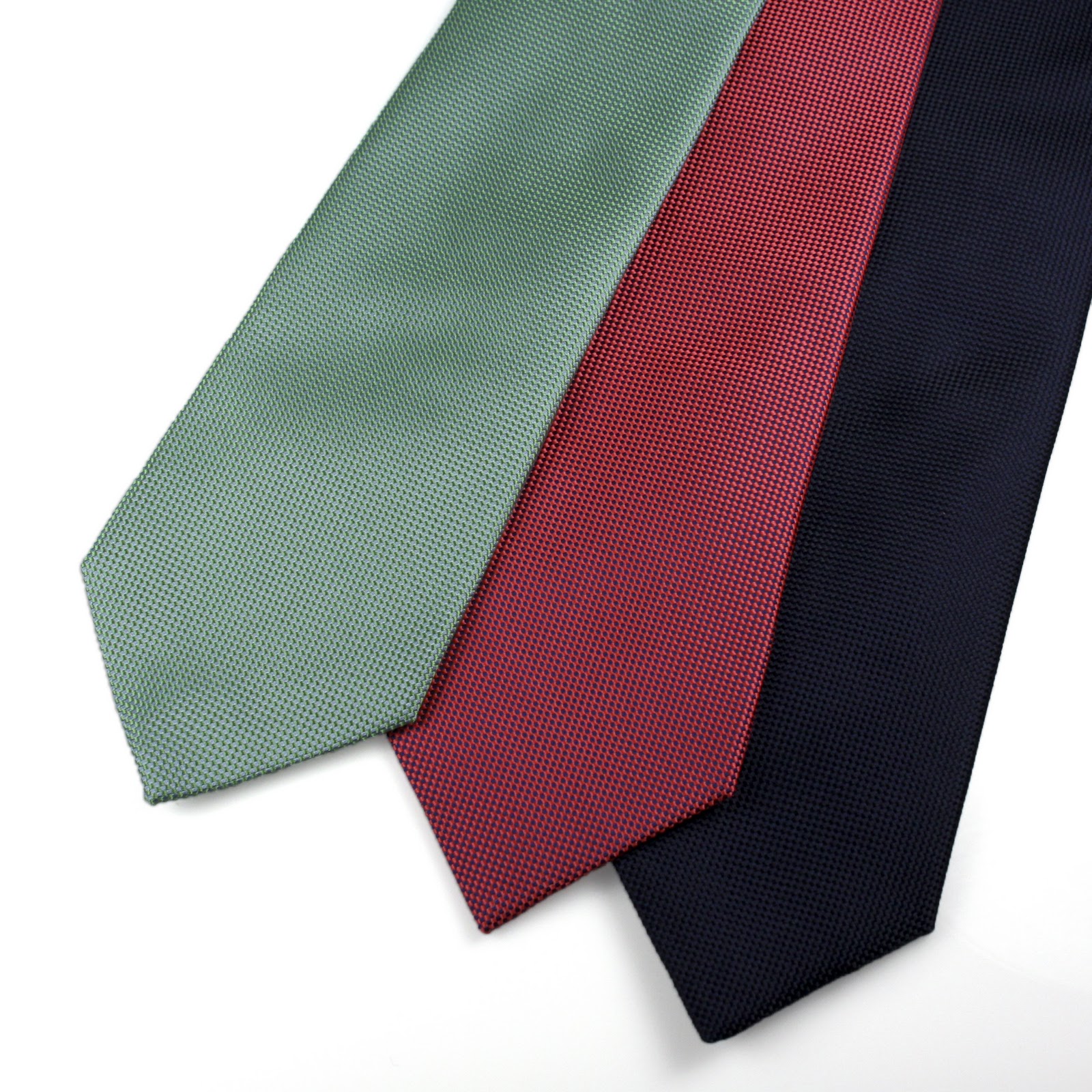 Oxford Weave Neckties - Solution of style inspiration
