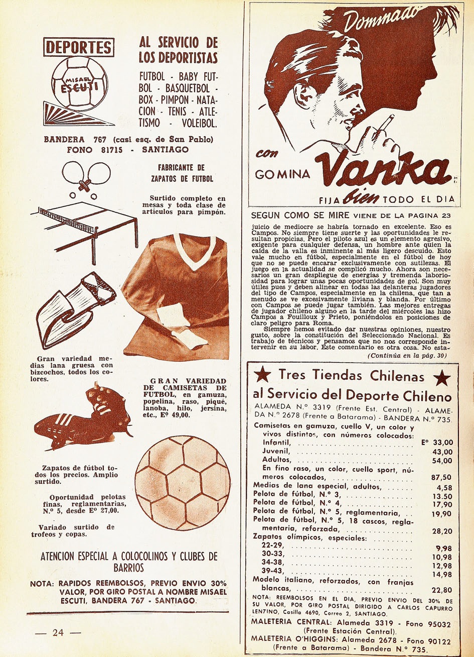 Partidos de la Roja [21/07/1965] ChileArgentina 11