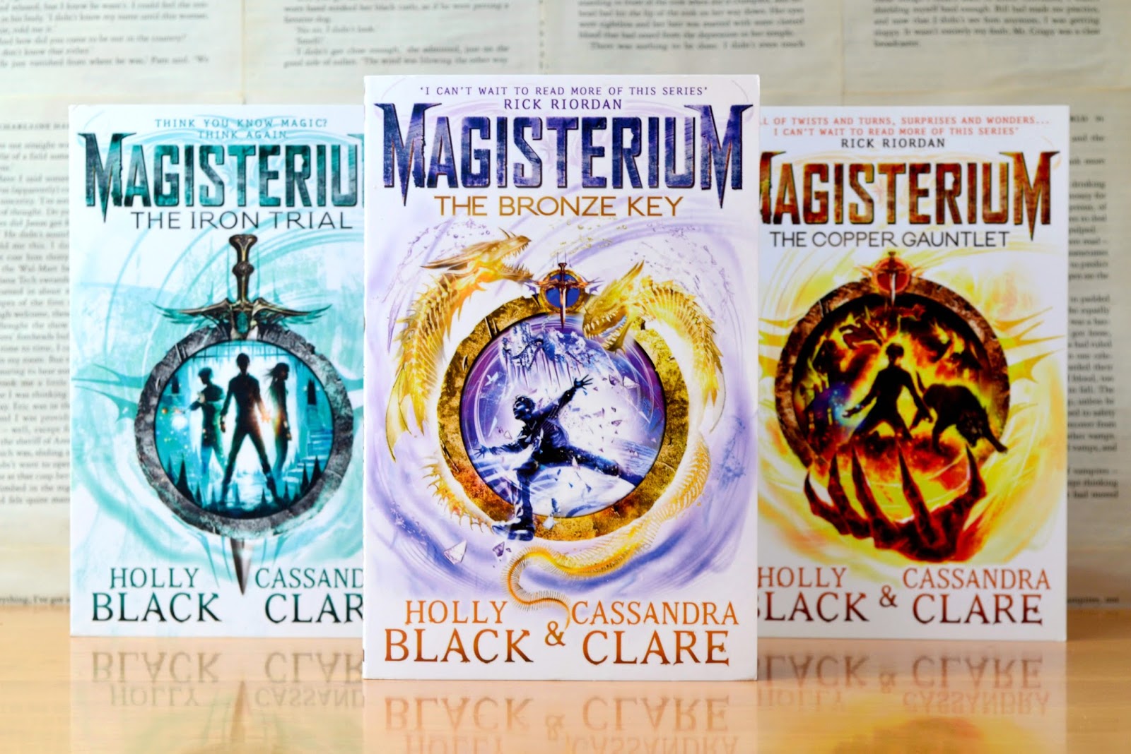 Imogen's Typewriter. Book Review Magisterium The Bronze Key by Holly