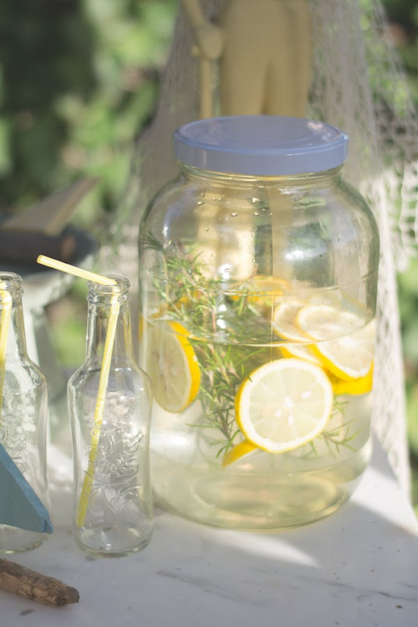 Cumpleaños infantil fiesta marinera