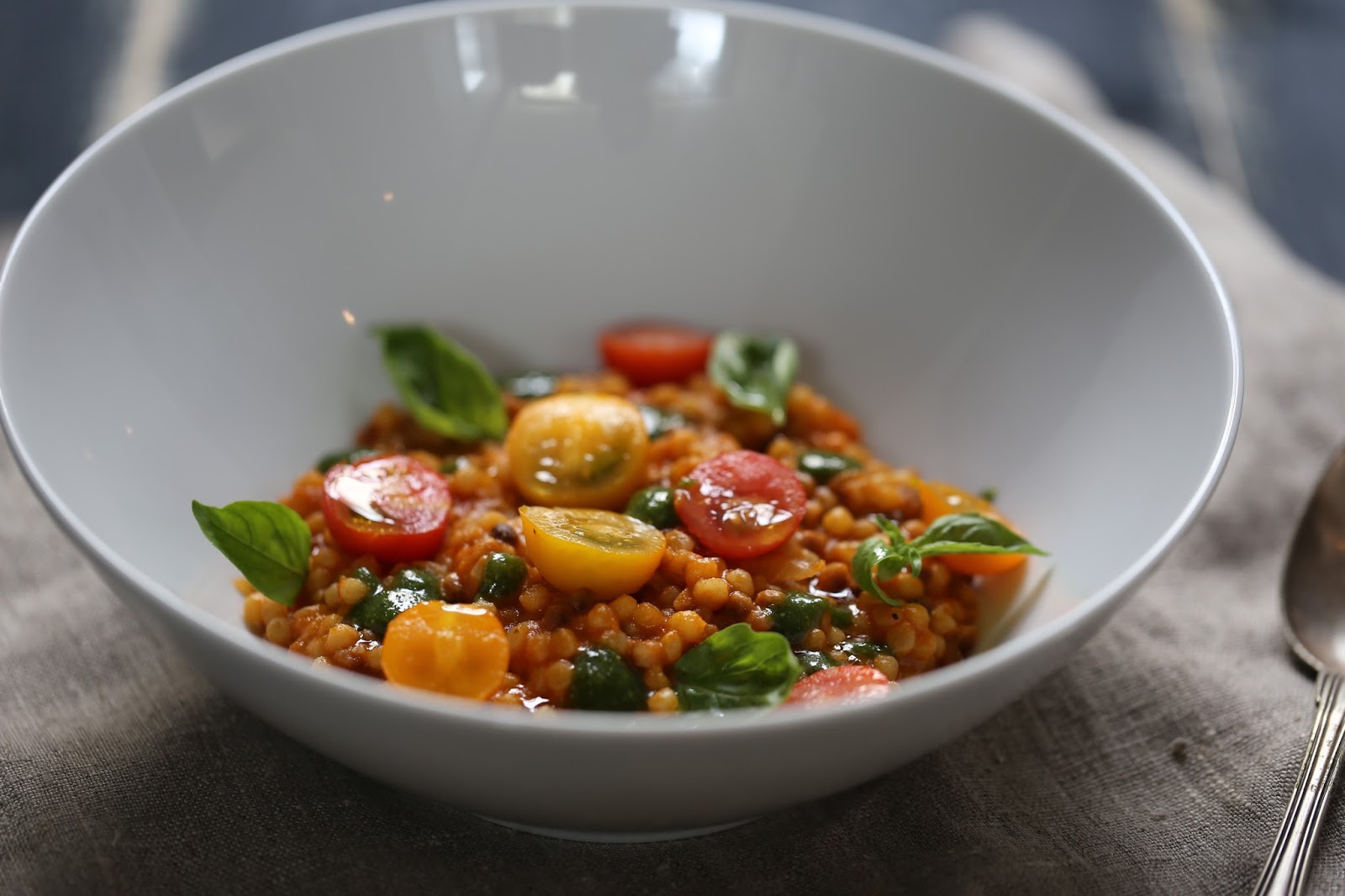 On Dine chez Nanou: Risotto de fregola sarda à la tomate