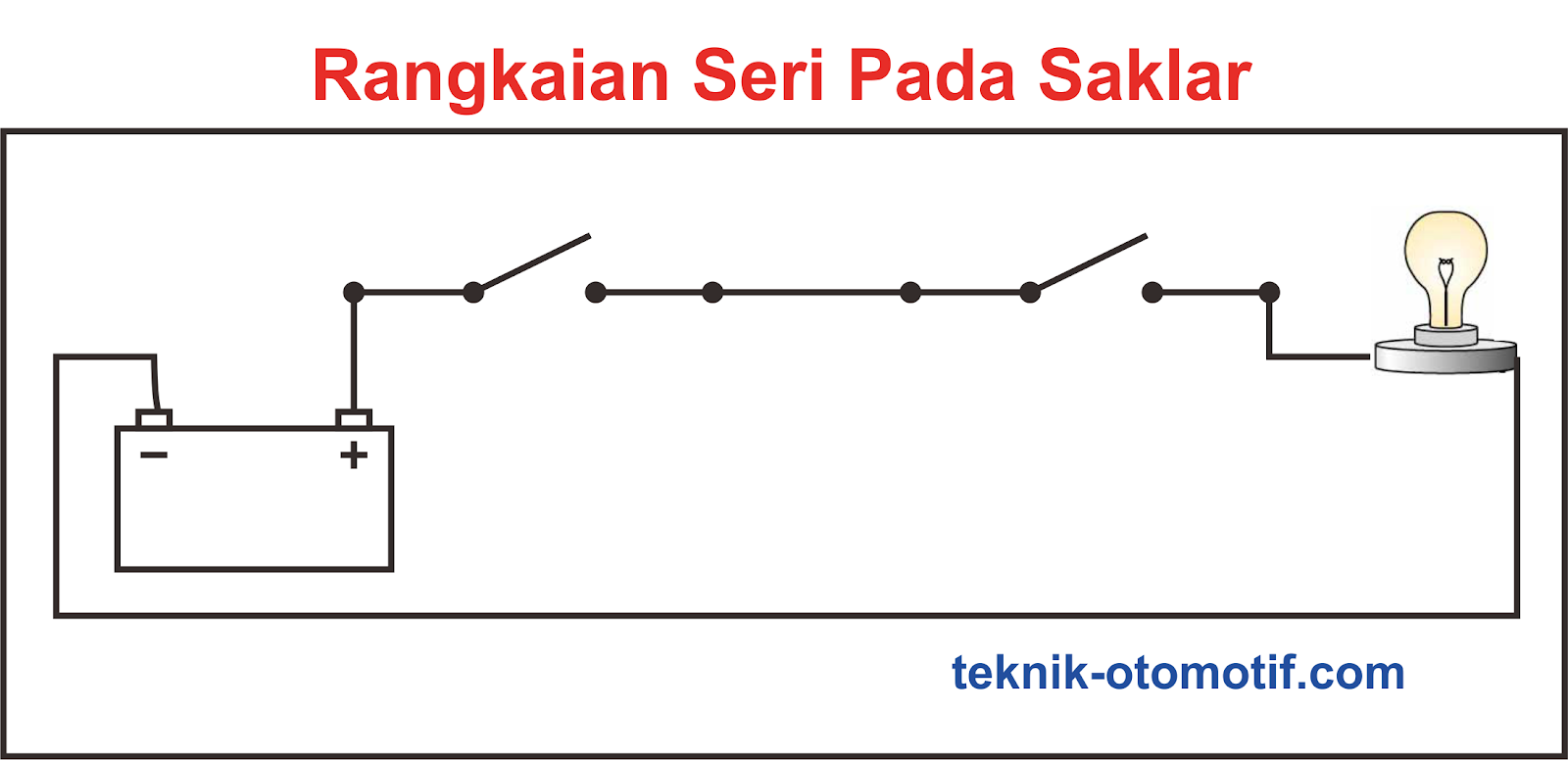 Perbedaan Rangkaian Seri dan Paralel - Teknik Otomotif