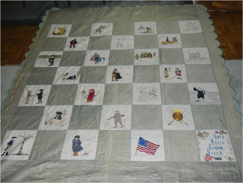 Quilt History Reports Colonial History Series in Applique by Ruby McKim