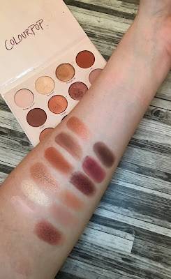 Colourpop | Give It To Me Straight Eyeshadow Palette (Review and Swatches)