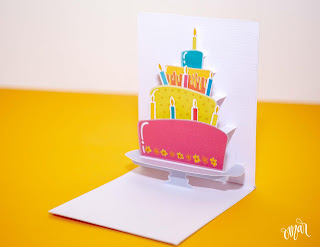 Awesome SVGs: Layered Cake, Pop Up Bithday Card