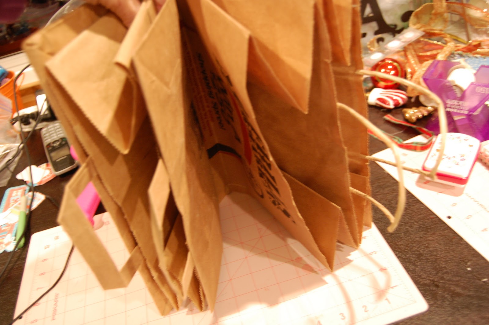 She's a Sassy Lady: A New Year, A New Portfolio (Altered Paper Bags)