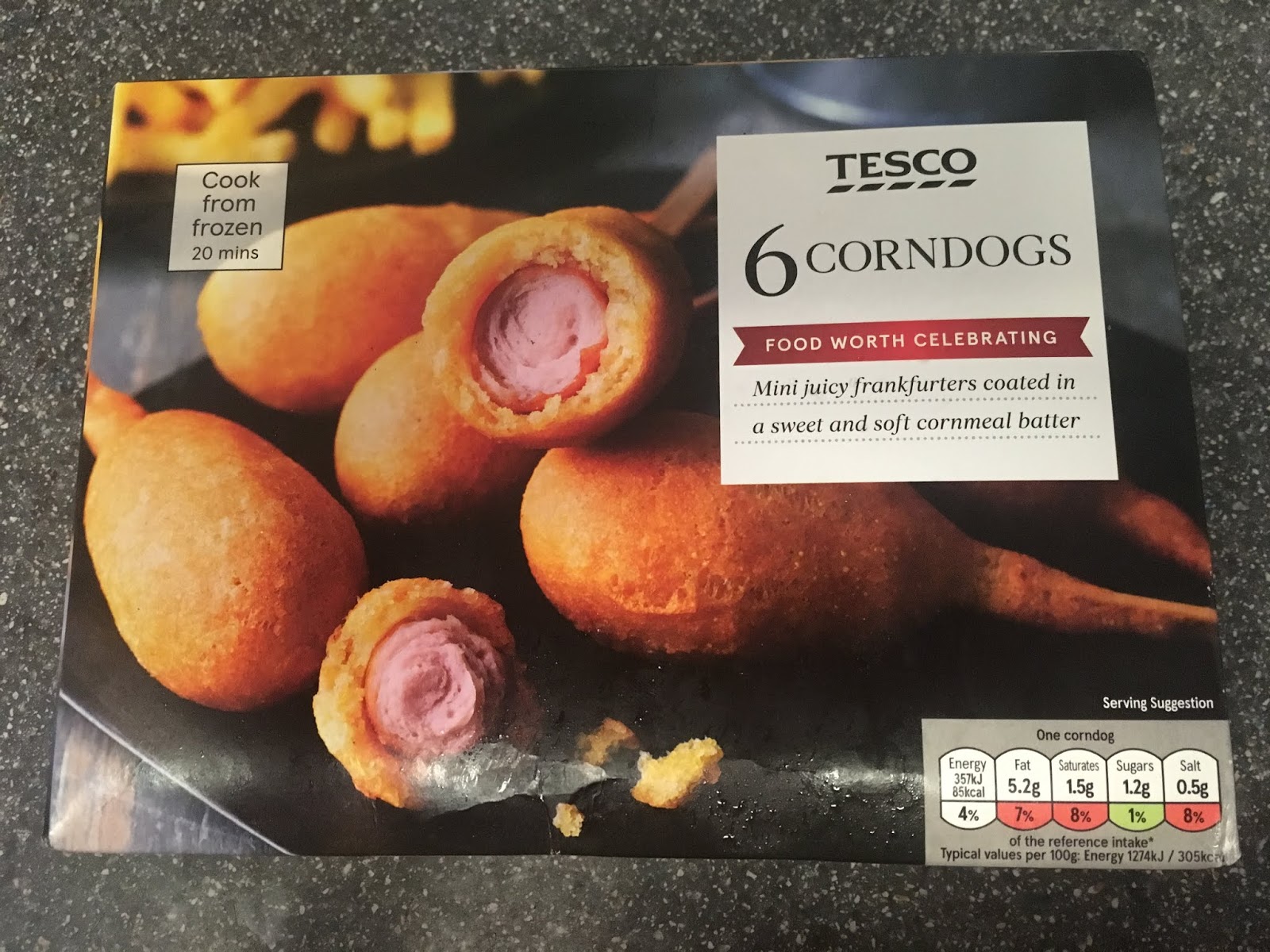 A Review A Day Today's Review Tesco Corndogs