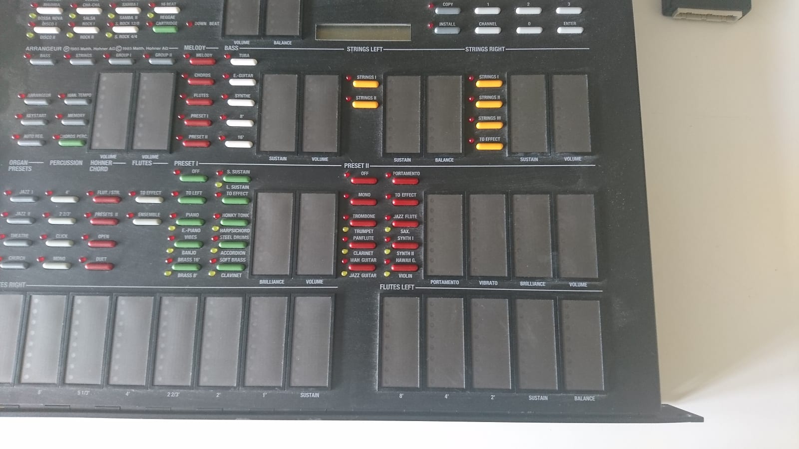 MATRIXSYNTH Hohner Vox 5 Accordion Midi Expander / Module (?) With