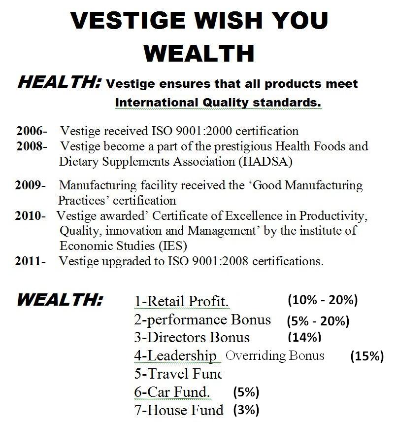 Vestige success plan pdf picture